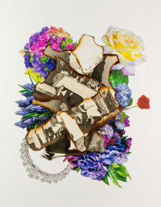 O baile XXII - Obra colagem