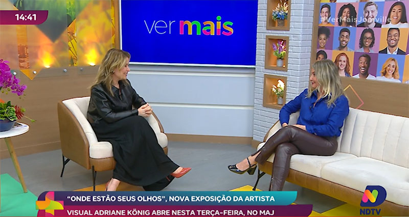 Entrevista Adriane Konig no programa Ver Mais Joinville